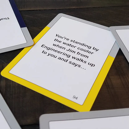 THE INAPPROPRIATE WORKPLACE Card Game