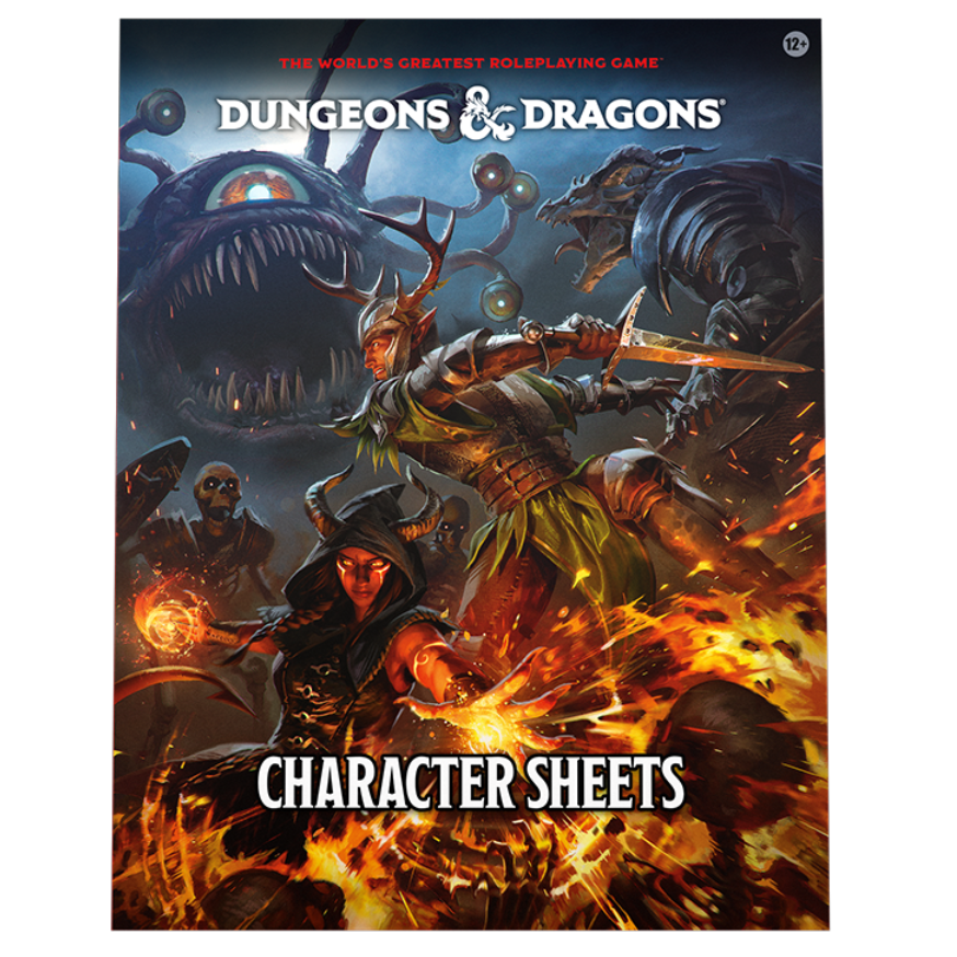 DUNGEONS & DRAGONS: CHARACTER SHEETS (2024)