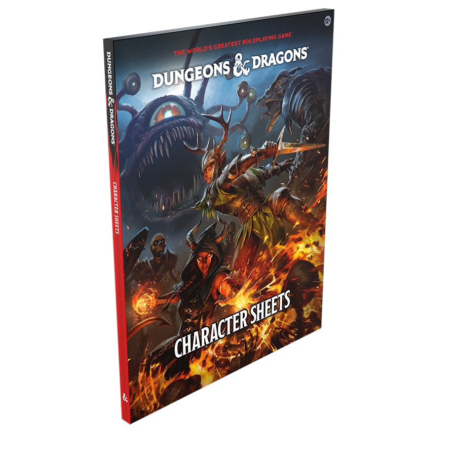 DUNGEONS & DRAGONS: CHARACTER SHEETS (2024)