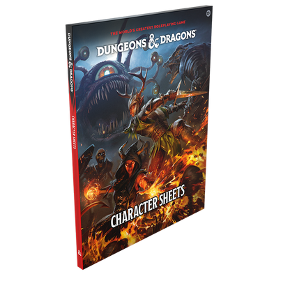 DUNGEONS & DRAGONS: CHARACTER SHEETS (2024)