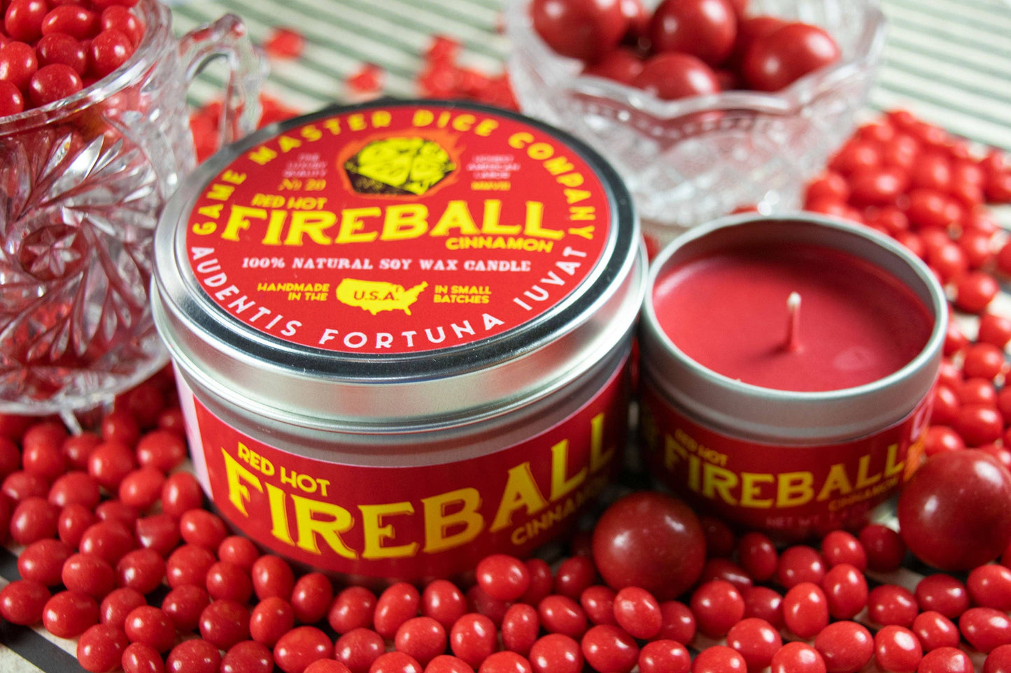 GAMING CANDLE:  FIREBALL!