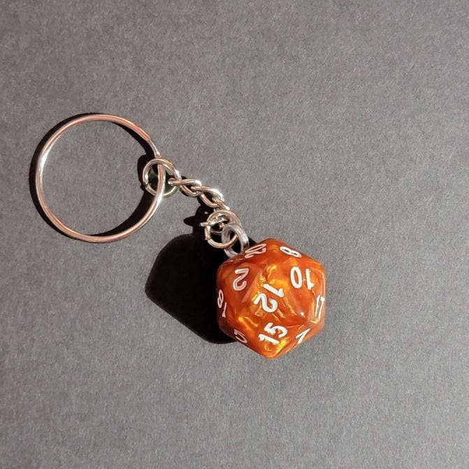 D20 KEYCHAIN