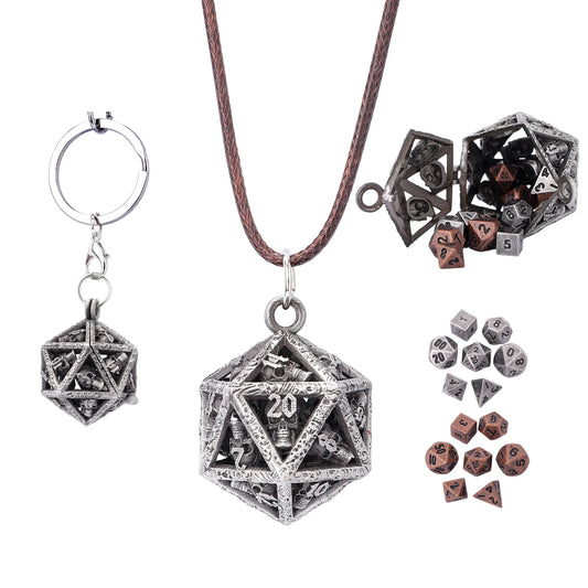 GRIMSKULL'S D20 LOCKET GIFT SET