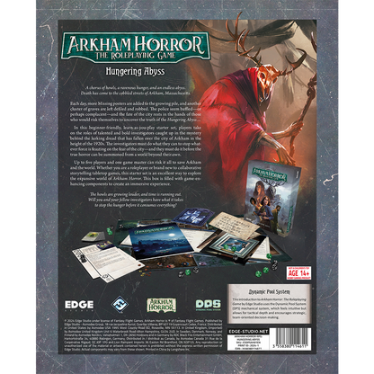 ARKHAM HORROR RPG - STARTER SET: HUNGERING ABYSS