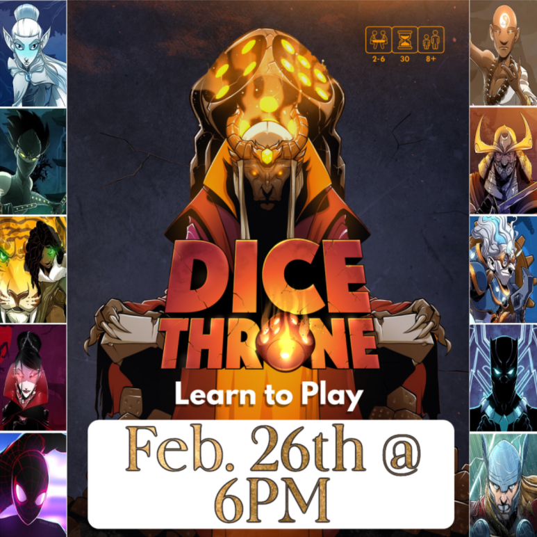 DICE THRONE | LEARN TO PLAY EVENT