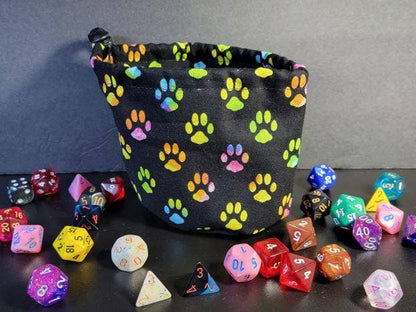 PAW PRINTS DICE BAG!