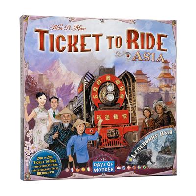 TICKET TO RIDE: ASIA MAP COLLECTION 1 Expansion