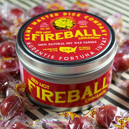 GAMING CANDLE:  FIREBALL!