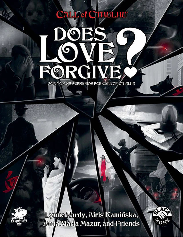 CALL OF CTHULHU: DOES LOVE FORGIVE? 1 on 1 RPG Scenarios