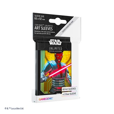 STAR WARS UNLIMITED ART SLEEVES - DARTH MAUL