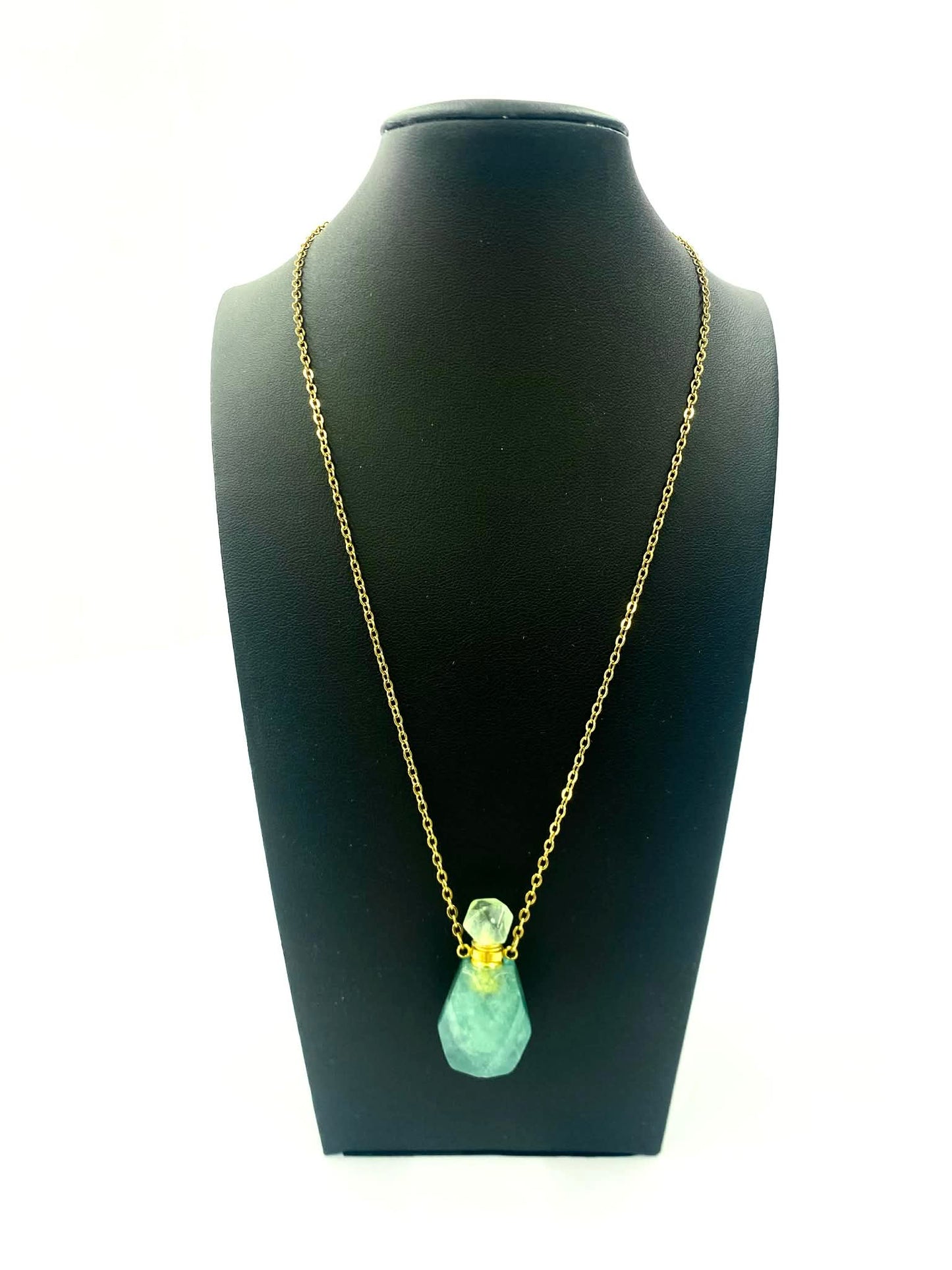 GEMSTONE POTION BOTTLE NECKLACE