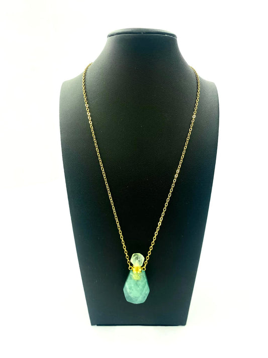 GEMSTONE POTION BOTTLE NECKLACE