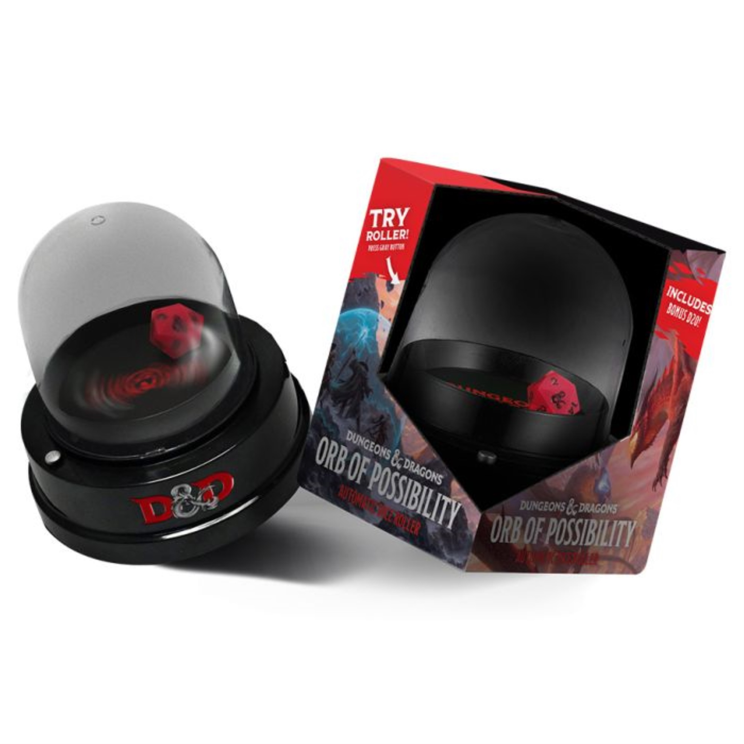 D&D Orb of Possibility - Automatic Dice Roller