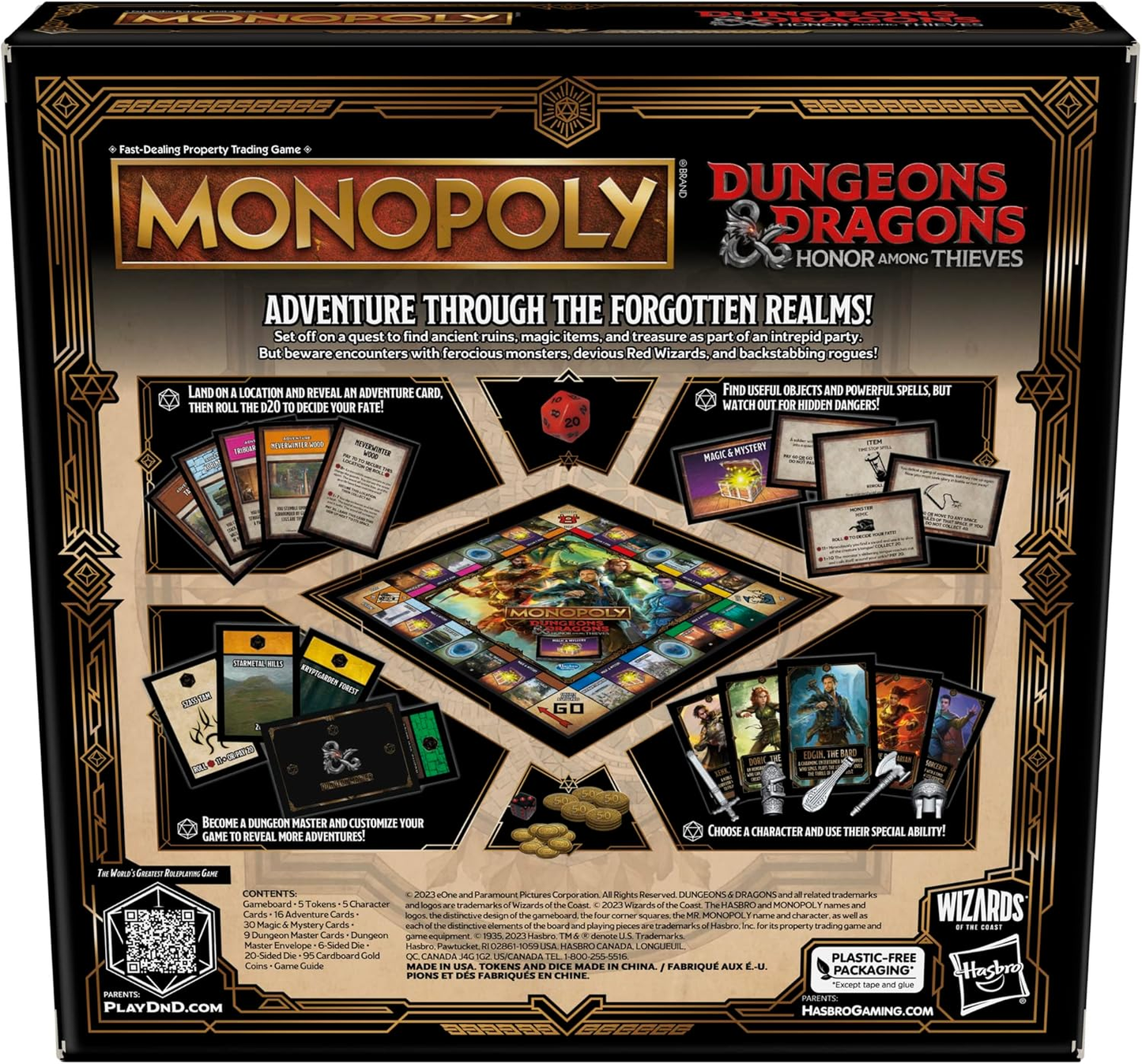 MONOPOLY - DUNGEONS & DRAGONS: HONOR AMONG THIEVES