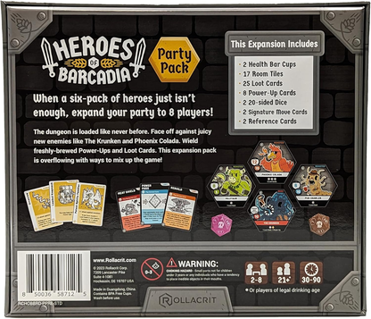 HEROES OF BARCADIA - PARTY PACK EXPANSION