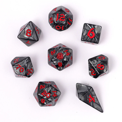 WYRMFORGED ROLLERS - ROUNDED RESIN RPG DICE SET