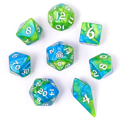 WYRMFORGED ROLLERS - ROUNDED RESIN RPG DICE SET