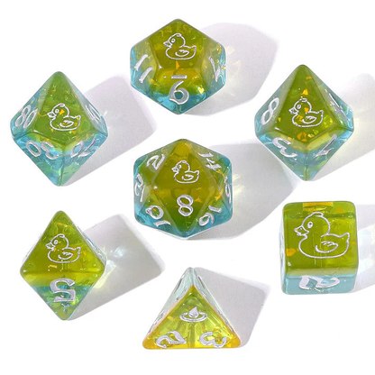WYRMFORGED ROLLERS - ROUNDED RESIN RPG DICE SET