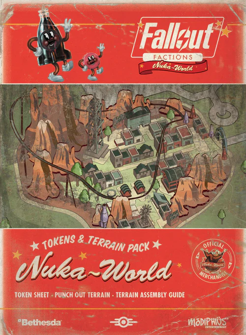FALLOUT: FACTIONS - TOKENS AND TERRAIN PACK 1