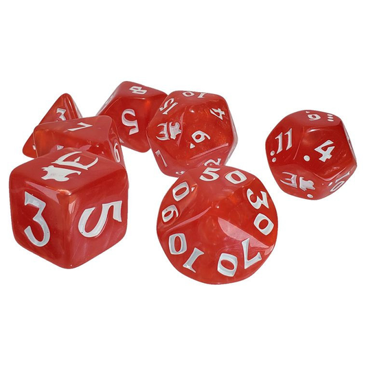 MUNCHKIN – 7-PIECE DICE SET + BONUS CARDS