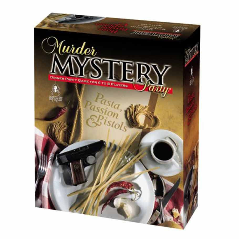 PASTA, PASSION AND PISTOLS: A MURDER MYSTERY PARTY GAME