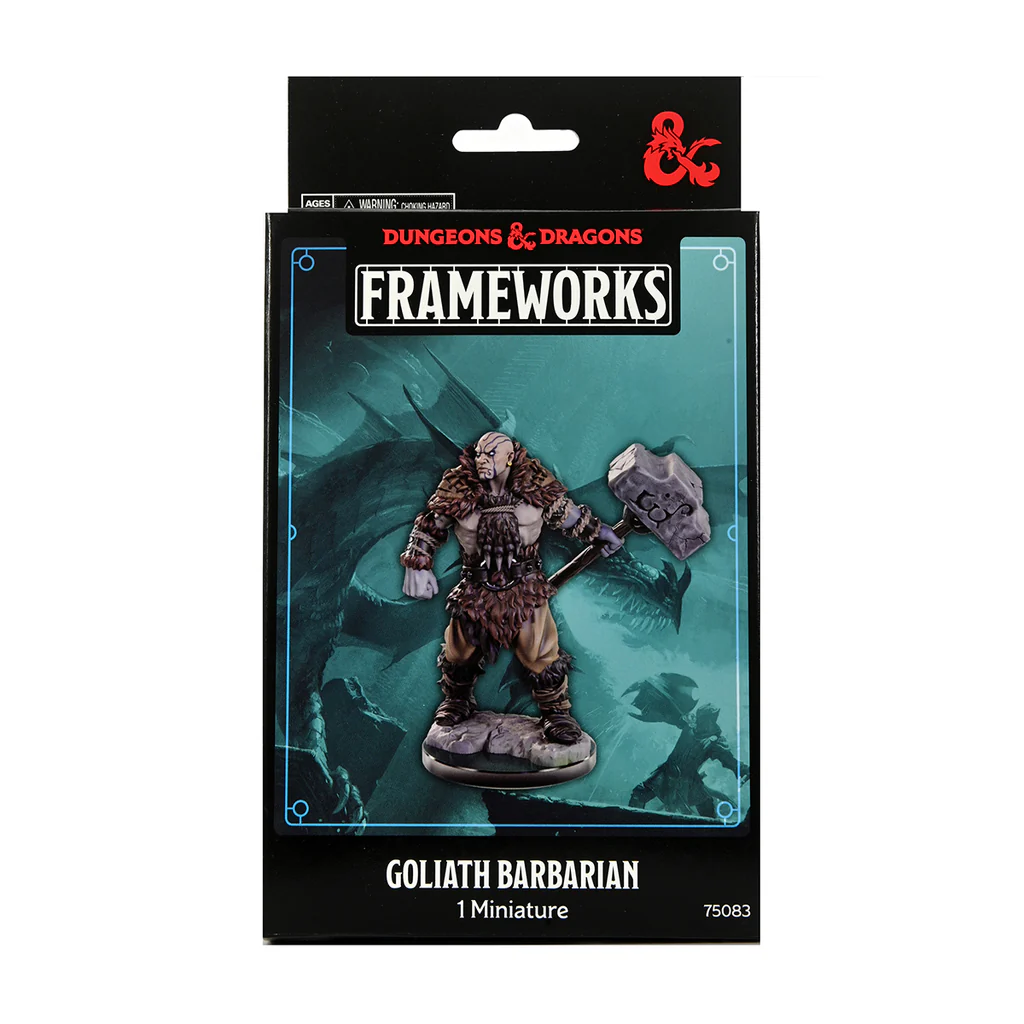 D&D FRAMEWORKS: UNPAINTED AND UNASSEMBLED MINIATURES