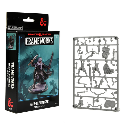 D&D FRAMEWORKS: UNPAINTED AND UNASSEMBLED MINIATURES