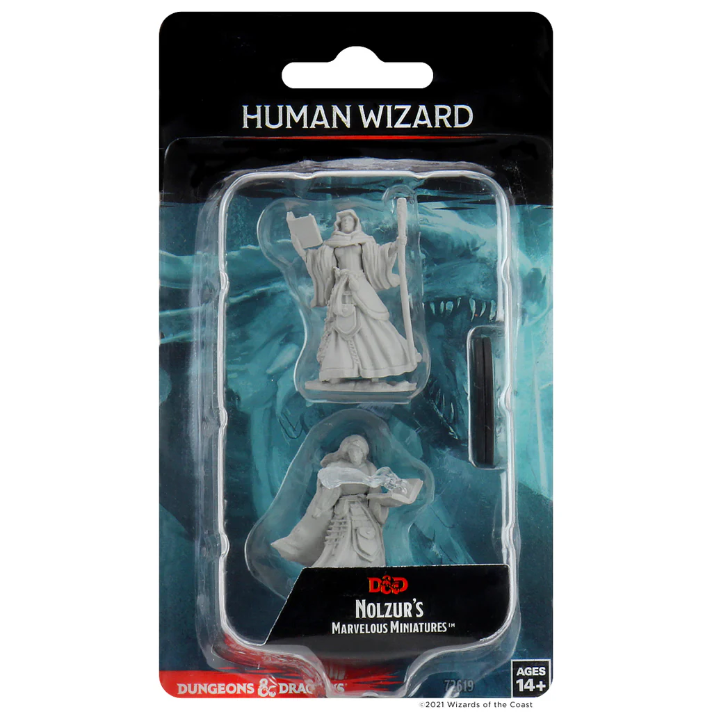 D&D NOLZUR'S MARVELOUS UNPAINTED MINIATURES - PLAYERS SET 1