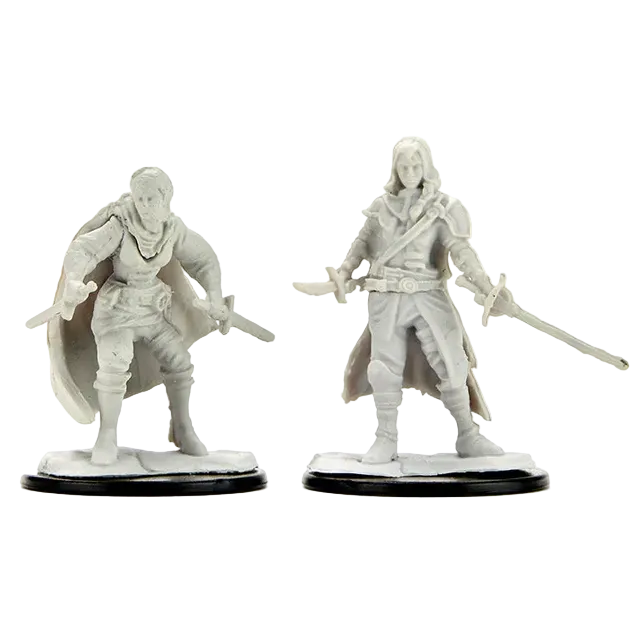 D&D NOLZUR'S MARVELOUS UNPAINTED MINIATURES - PLAYERS SET 1