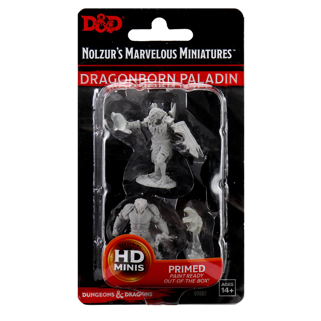 D&D NOLZUR'S MARVELOUS UNPAINTED MINIATURES - PLAYERS SET 1