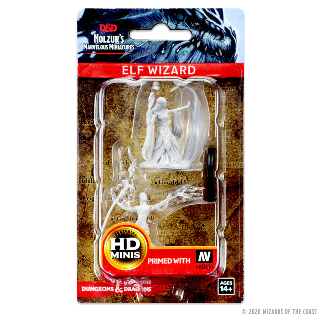 D&D NOLZUR'S MARVELOUS UNPAINTED MINIATURES - PLAYERS SET 2