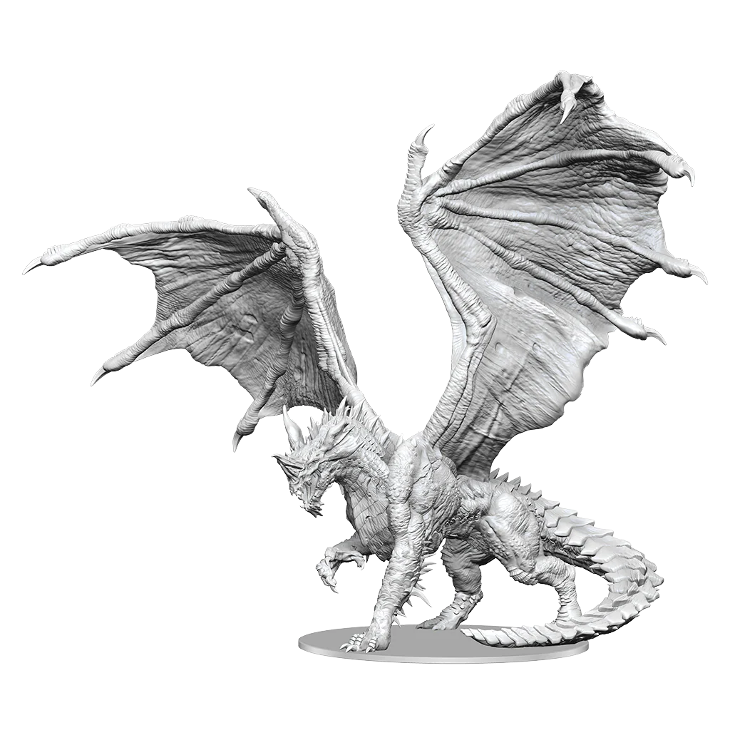 D&D NOLZUR'S MARVELOUS UNPAINTED MINIATURES - DRAGONS