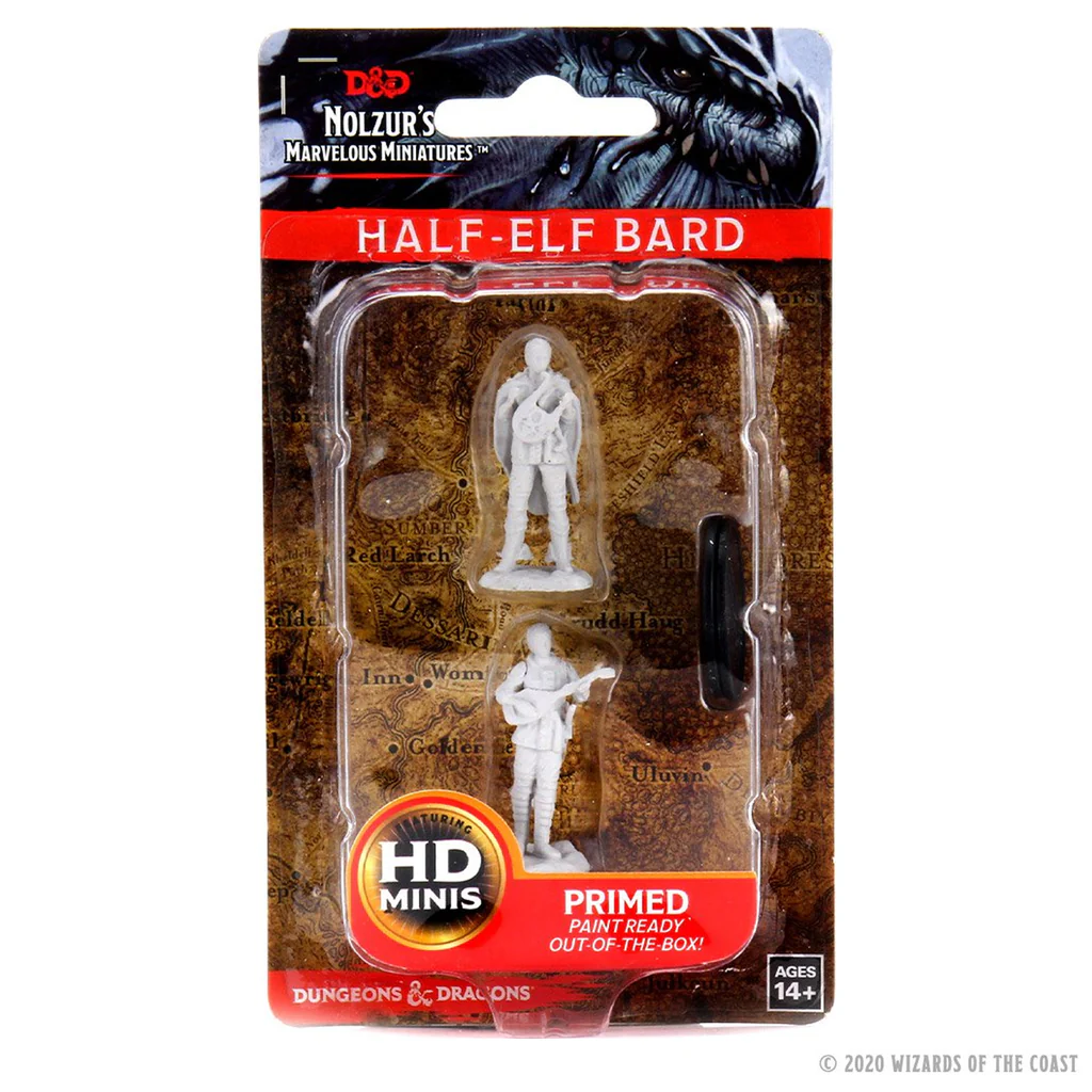 D&D NOLZUR'S MARVELOUS UNPAINTED MINIATURES - PLAYERS SET 1