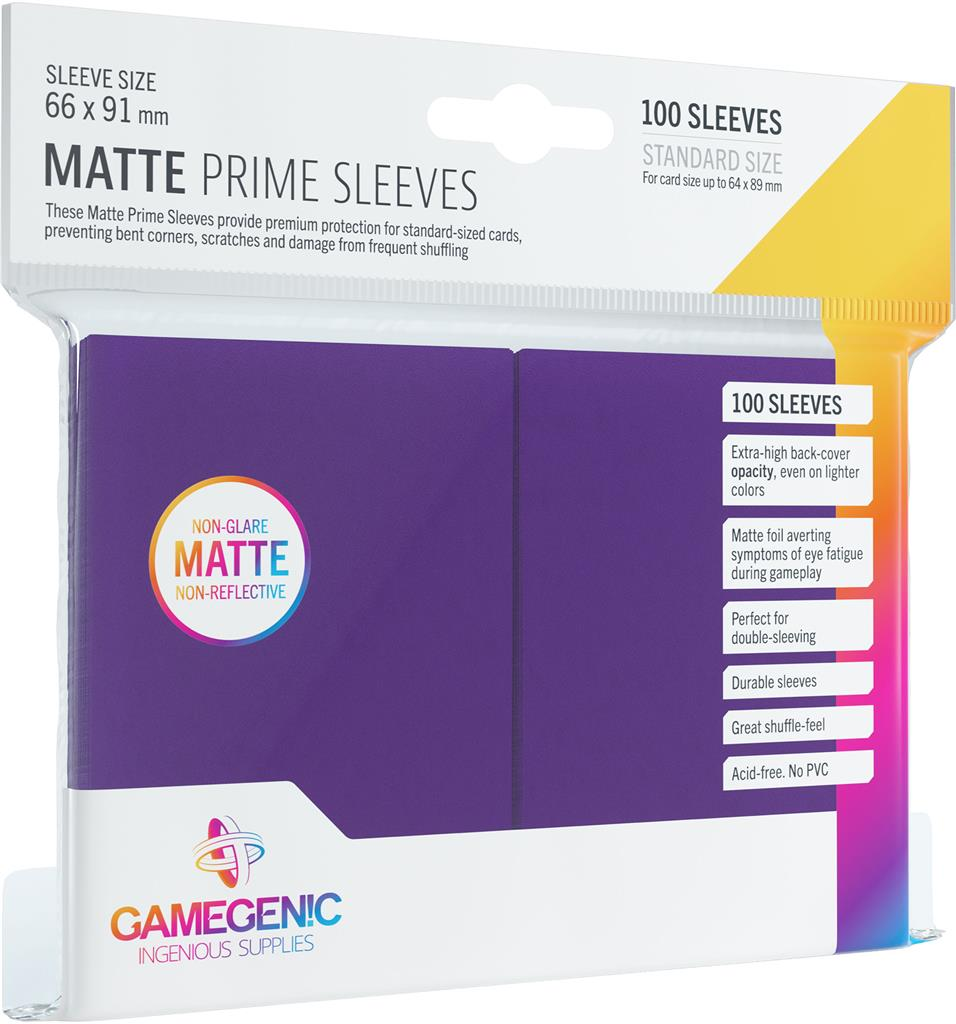 MATTE PRIME: 100 COUNT SLEEVES