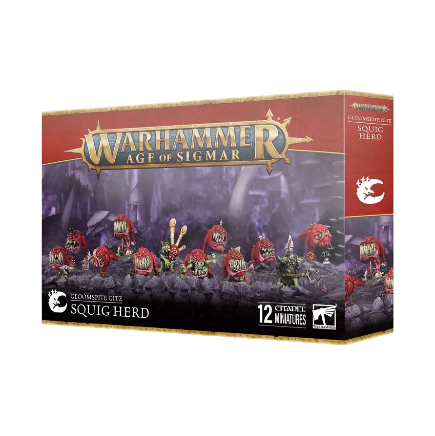 WARHAMMER: AGE OF SIGMAR - GLOOMSPITE GITZ: SQUIG HERD