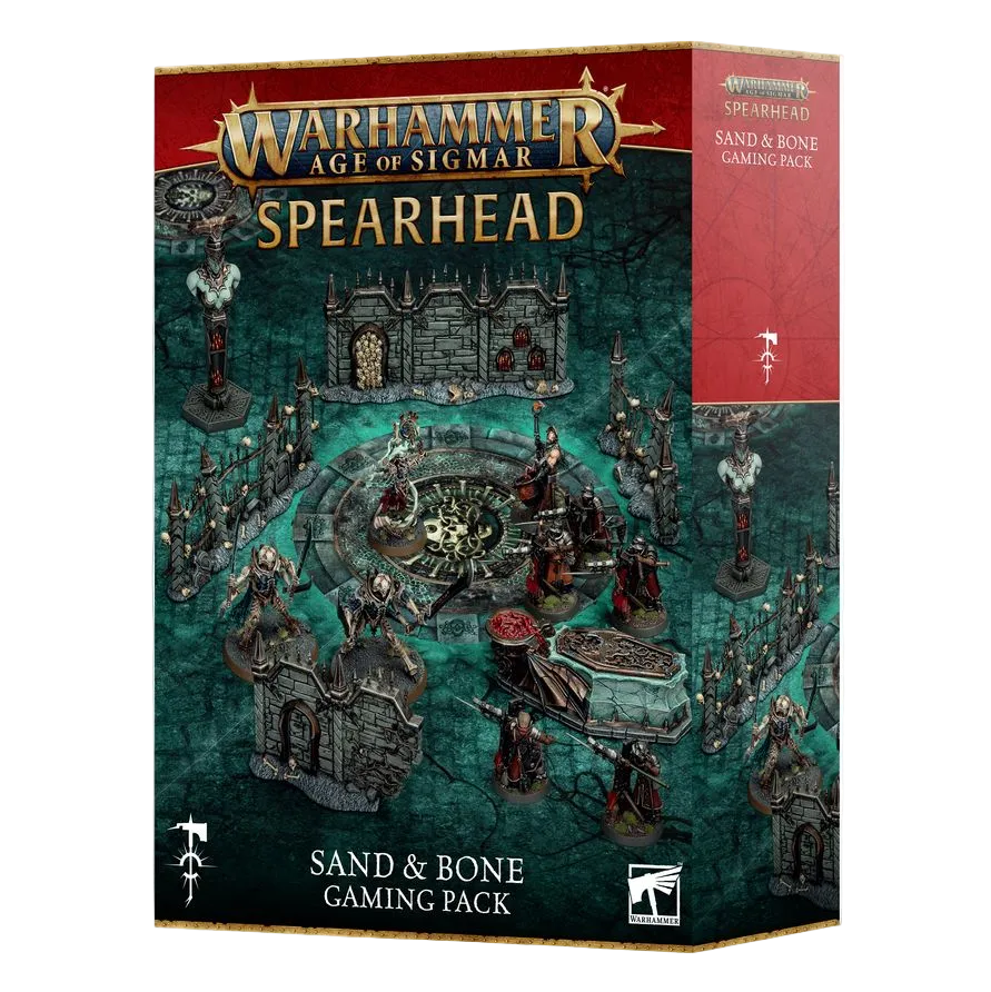 WARHAMMER: AGE OF SIGMAR - SPEARHEAD: SAND & BONE GAMING PACK