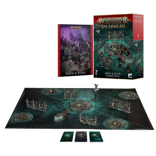 WARHAMMER: AGE OF SIGMAR - SPEARHEAD: SAND & BONE GAMING PACK