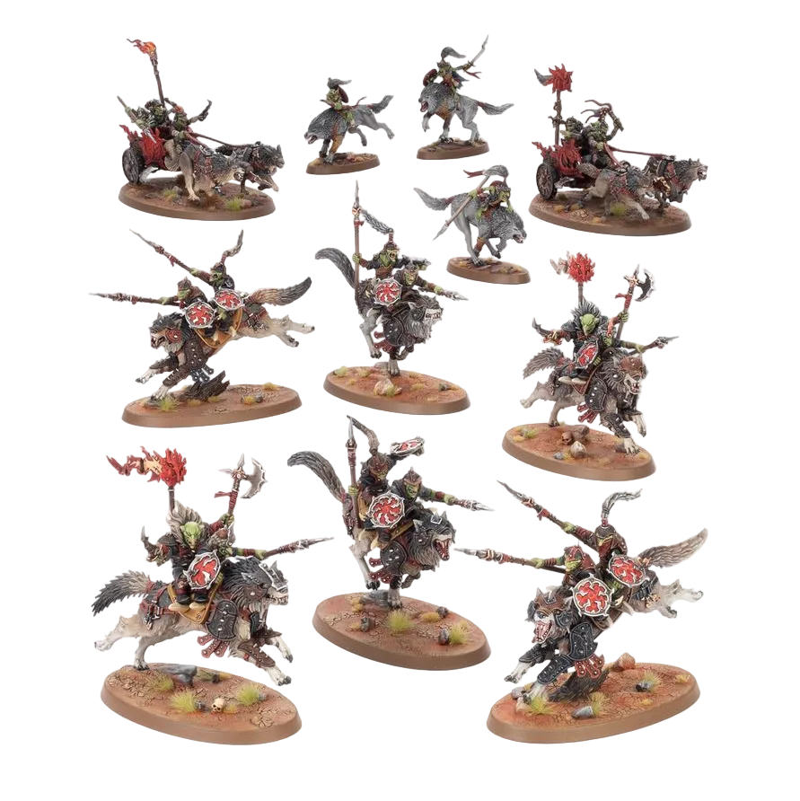 WARHAMMER: AGE OF SIGMAR - SPEARHEAD: SNARLPACK HUNTAZ