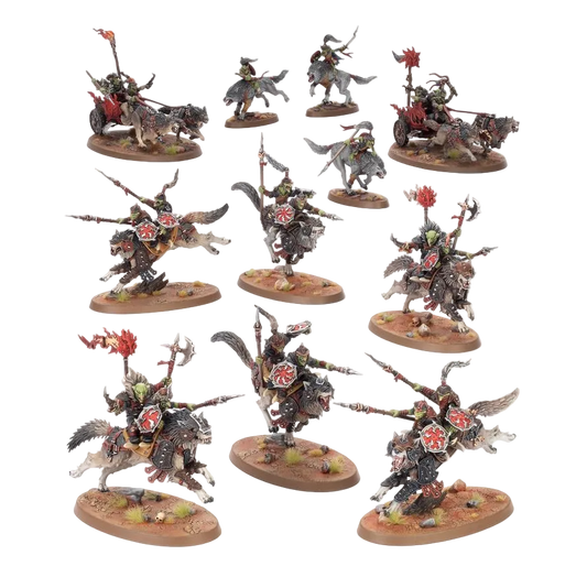 WARHAMMER: AGE OF SIGMAR - SPEARHEAD: SNARLPACK HUNTAZ