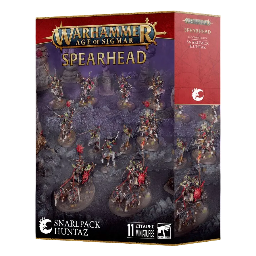WARHAMMER: AGE OF SIGMAR - SPEARHEAD: SNARLPACK HUNTAZ