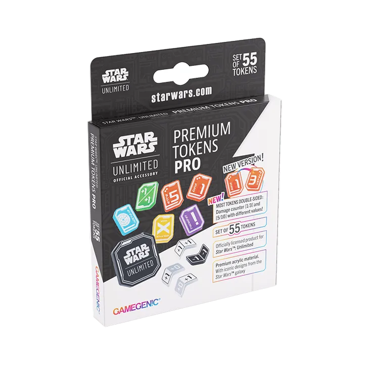 STAR WARS UNLIMITED - PREMIUM TOKENS PRO PACK