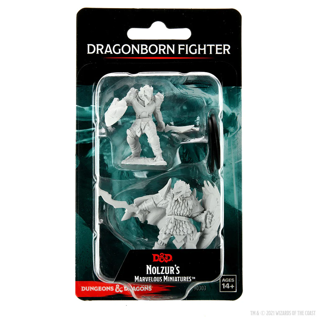 D&D NOLZUR'S MARVELOUS UNPAINTED MINIATURES - PLAYERS SET 1