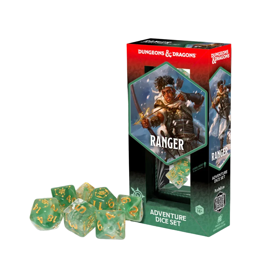DUNGEONS & DRAGONS ADVENTURE DICE SET - RANGER