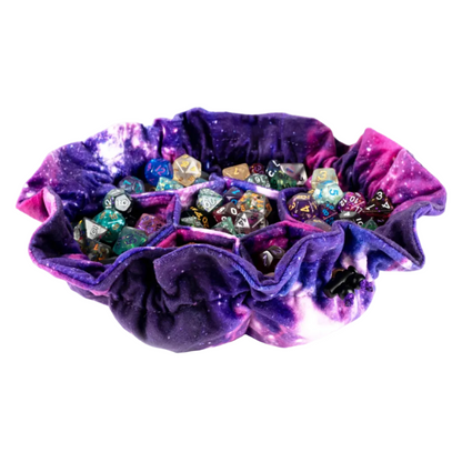 VELVET DICE BAG W/ POCKETS
