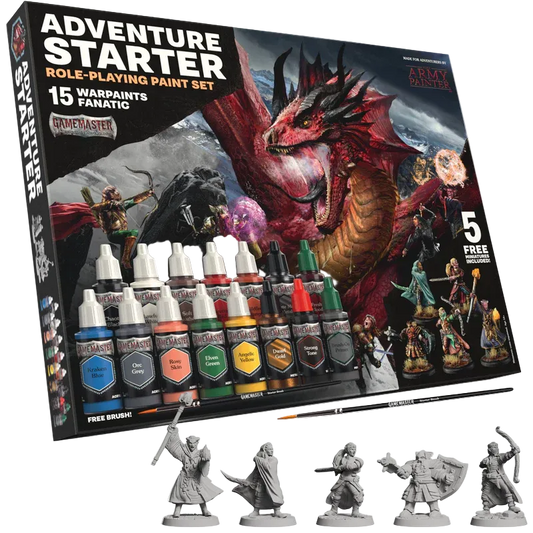 GAMEMASTER: ADVENTURE STARTER RPG PAINT SET