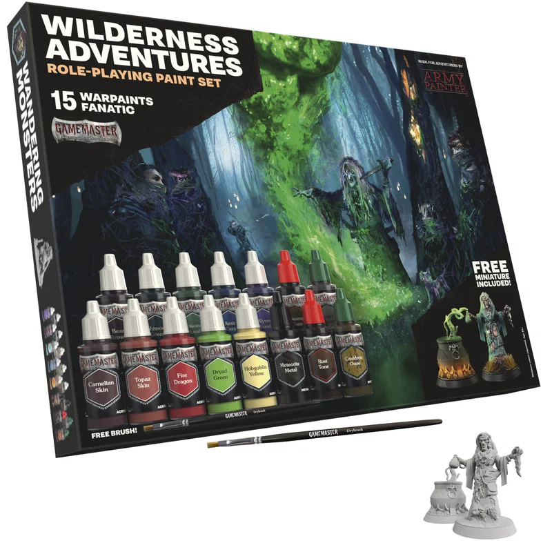 GAMEMASTER: WILDERNESS ADVENTURES ROLE-PLAYING PAINT SET
