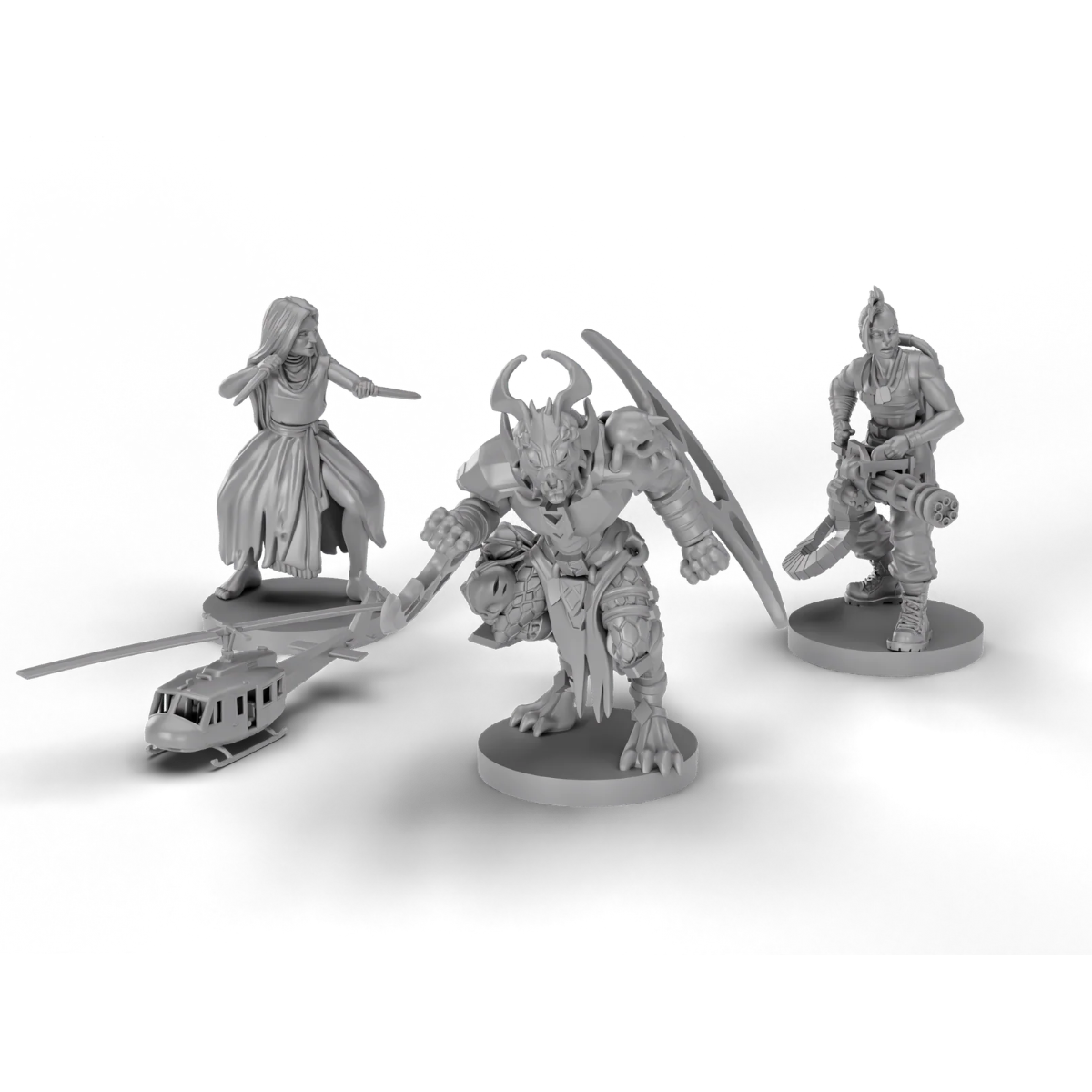 FINAL GIRL: THE GREEN TERROR - FEATURE FILM MINIATURES