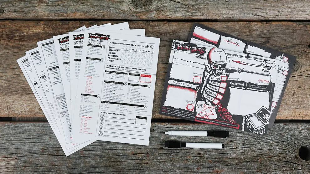 PIRATE BORG ROLEPLAYING GAME - STARTER SET