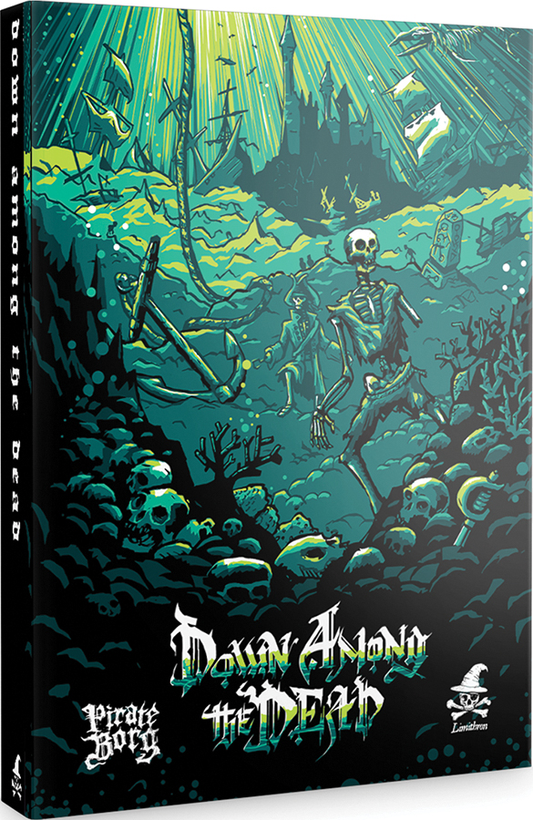 PIRATE BORG ROLEPLAYING GAME: DOWN AMONG THE DEAD - ADVENTURE BOOK