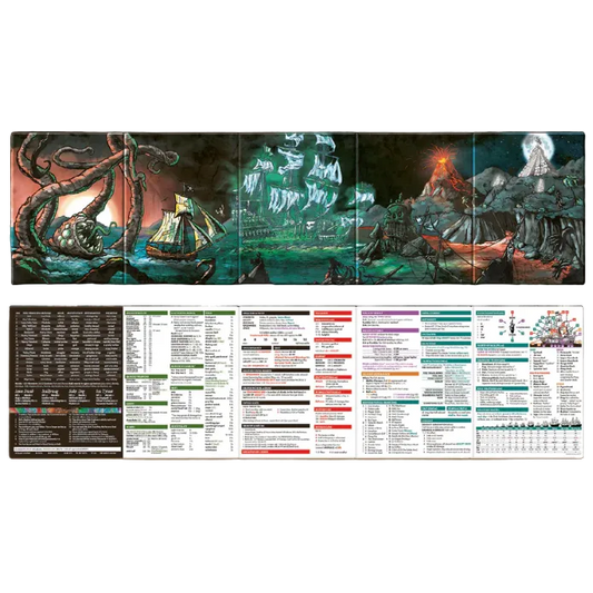 PIRATE BORG ROLEPLAYING GAME - GM SCREEN
